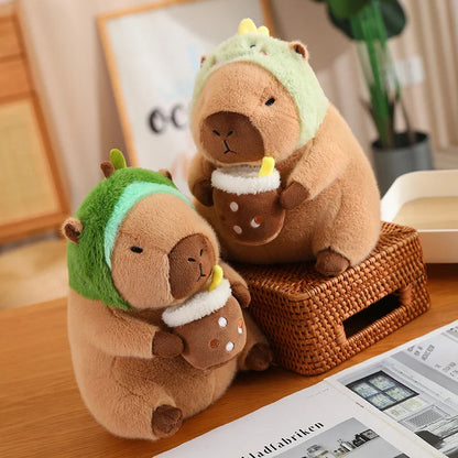 Cuteee Family Baby Kawaii Capybara Dress-up Plushies | NEW