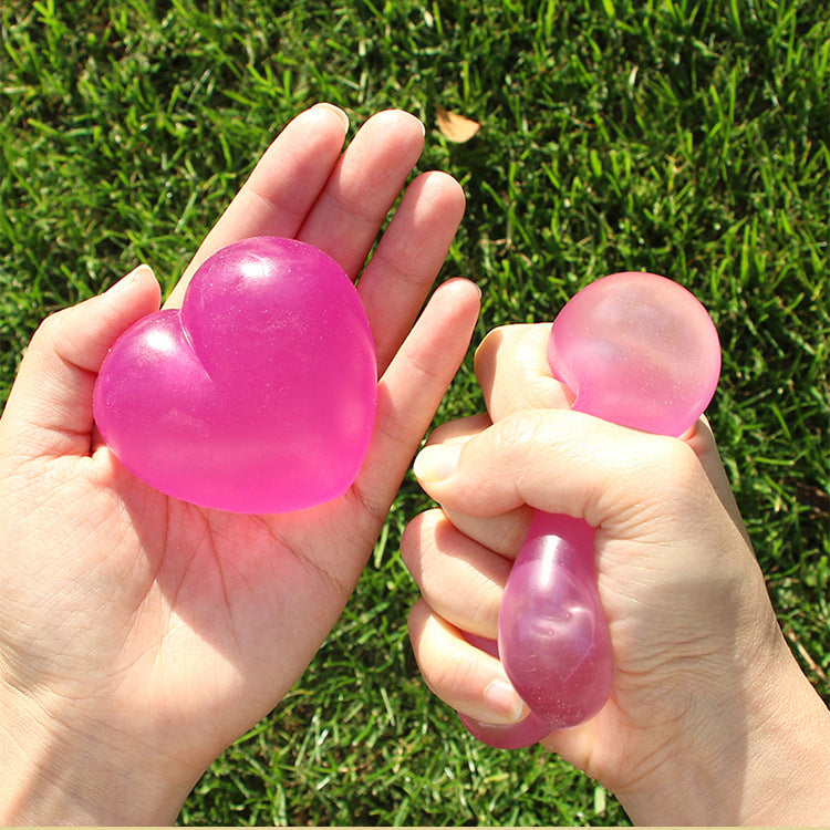 Maltose Color-Changing Heart Squishy Stress Relief Slow Rebound Toy