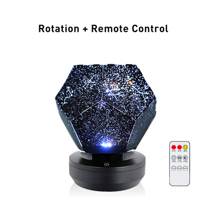 Starry Sky Projection Lamp Led Bluetooth Cosmic Atmosphere Gift Night Light