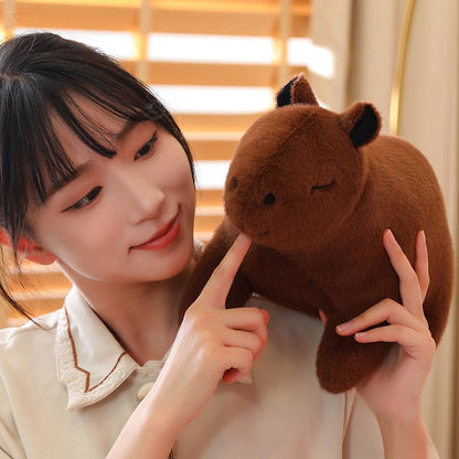 Capybara Plushie Stuffed Animal Cute Plush Pillow Squishy Toy