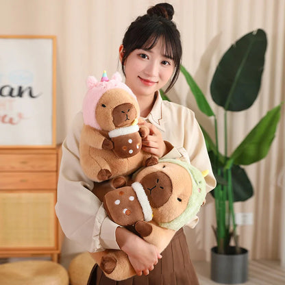 Cuteee Family Baby Kawaii Capybara Dress-up Plushies | NEW