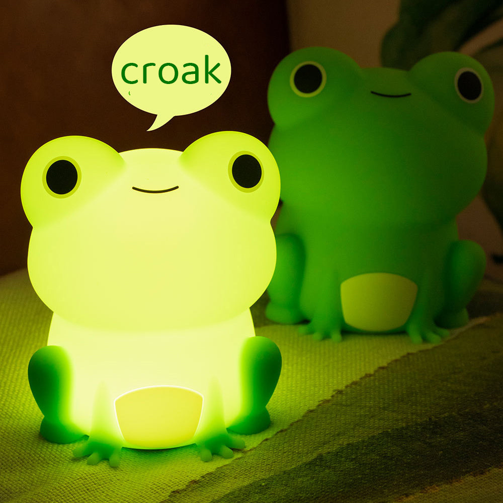 Peculiar Frog Tap Tap LED Night Lamp