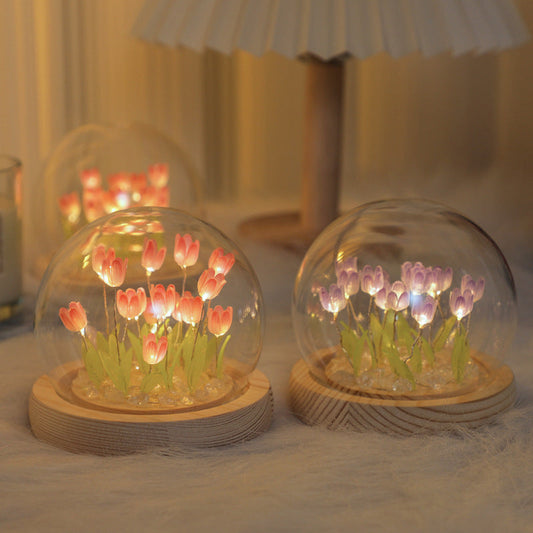 🌷 Tulip Beautiful Night Light LED Best Gift for Baby and Girl