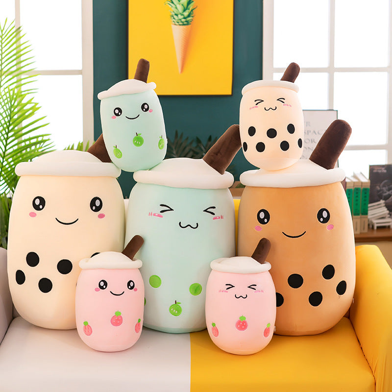 Cuteeeshop Cute Boba Tea Plushies Perfect Size