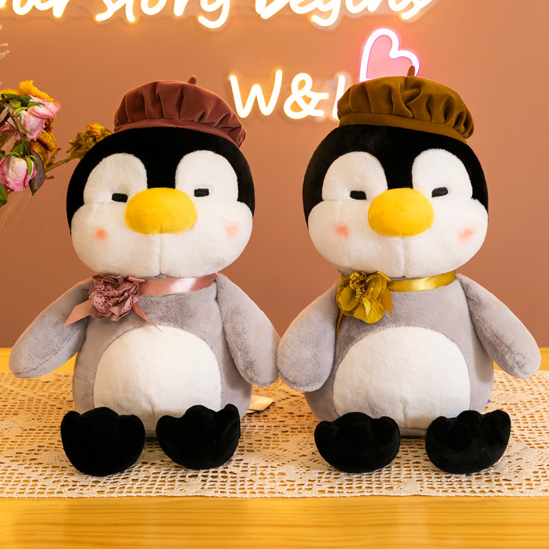 Cuteeeshop Painter Penguin Stuffed Animal Plush