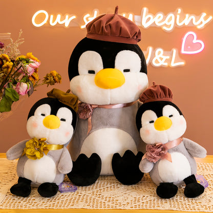 Cuteeeshop Painter Penguin Stuffed Animal Plush