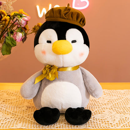 Cuteeeshop Painter Penguin Stuffed Animal Plush