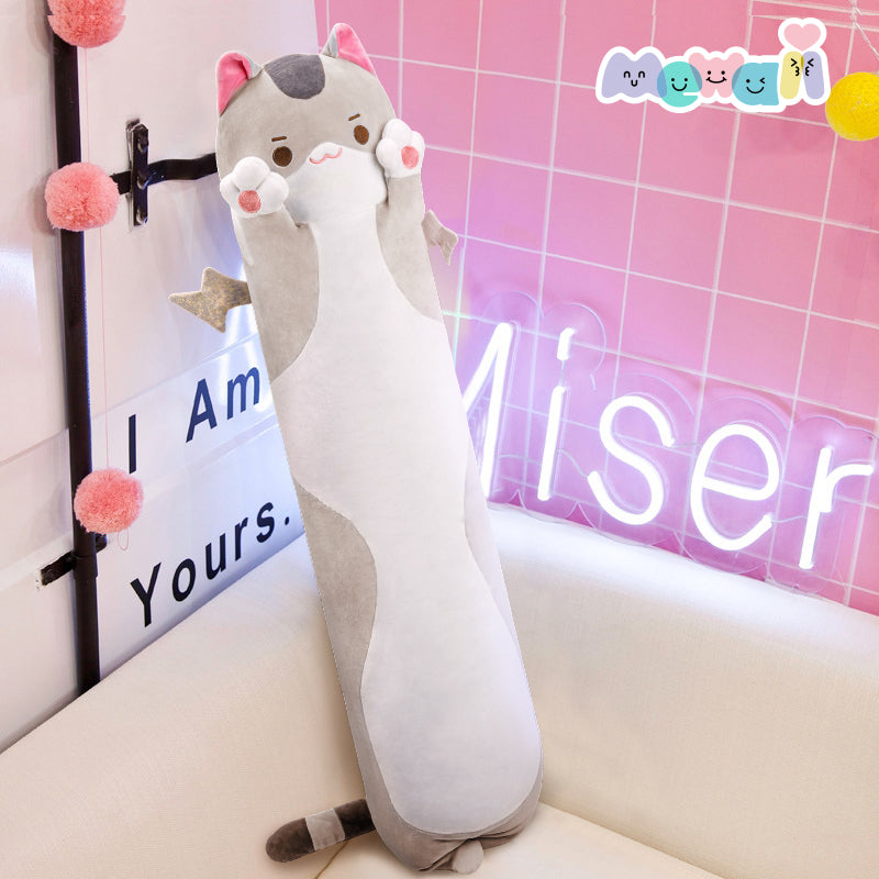 Mewaii™ Cuteeeshop  Loooong Family Long Cat Kitten Plush Pillow Squish Toy