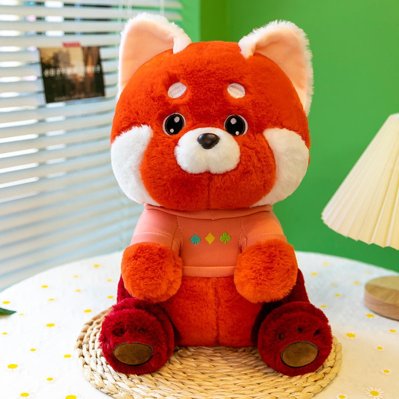 Cuteeeshop Red Panda Racoon Stuffed Animal Kawaii Plush Pillow Squish Toy