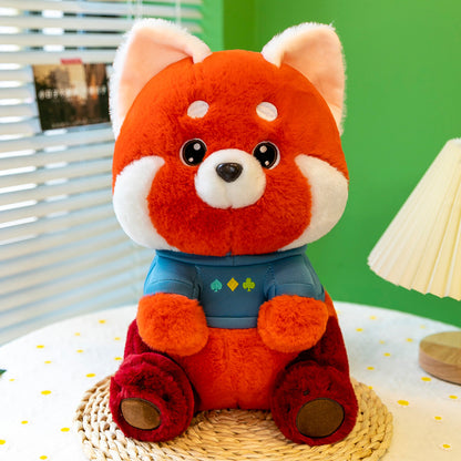 Cuteeeshop Red Panda Racoon Stuffed Animal Kawaii Plush Pillow Squish Toy