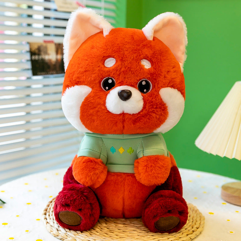 Cuteeeshop Red Panda Racoon Stuffed Animal Kawaii Plush Pillow Squish Toy