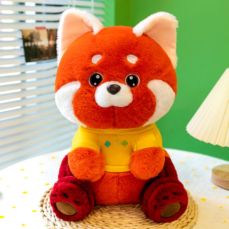 Cuteeeshop Red Panda Racoon Stuffed Animal Kawaii Plush Pillow Squish Toy