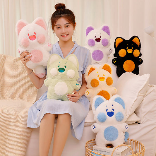 Doodle meow doll plush toy cat doll