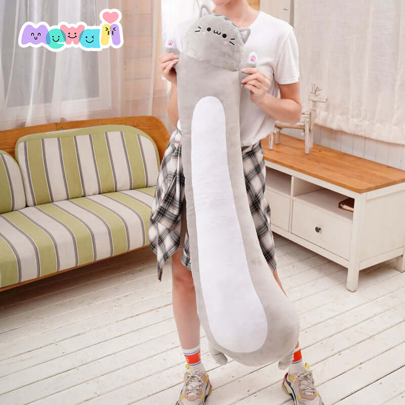 Mewaii™ Cuteeeshop  Loooong Family Long Cat Kitten Plush Pillow Squish Toy