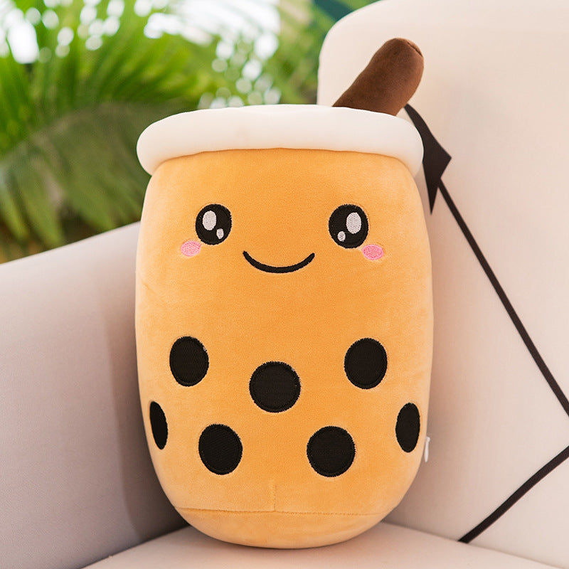 Cuteeeshop Cute Stuffed Boba Tea Plushies Pillow Perfect Size