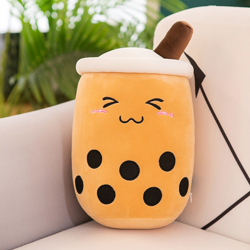 Cuteeeshop Cute Stuffed Boba Tea Plushies Pillow Perfect Size