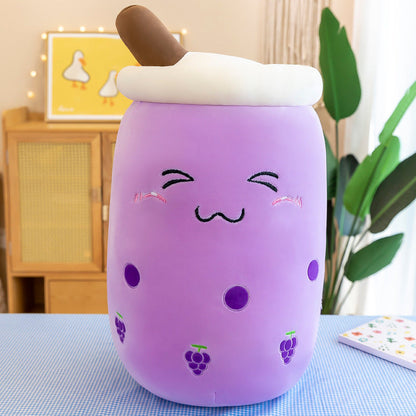 Cuteeeshop Cute Stuffed Boba Tea Plushies Pillow Perfect Size