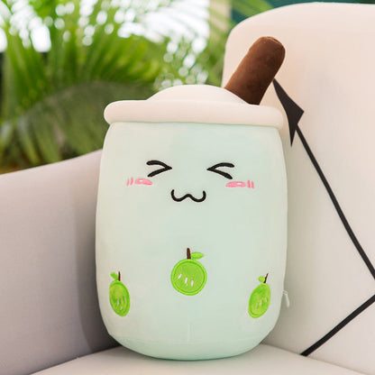 Cuteeeshop Cute Stuffed Boba Tea Plushies Pillow Perfect Size