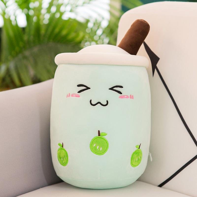 Cuteeeshop™ Apple Shy Boba Tea Plushies Perfect Size